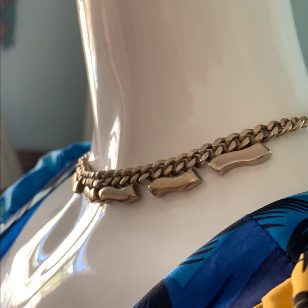 Bold Art Deco vintage Brookcraft choker